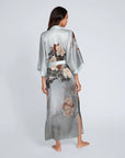 Silk Kimono Robe | シルク着物ローブ