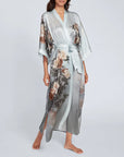Silk Kimono Robe | シルク着物ローブ