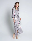 Silk Kimono Robe | シルク着物ローブ